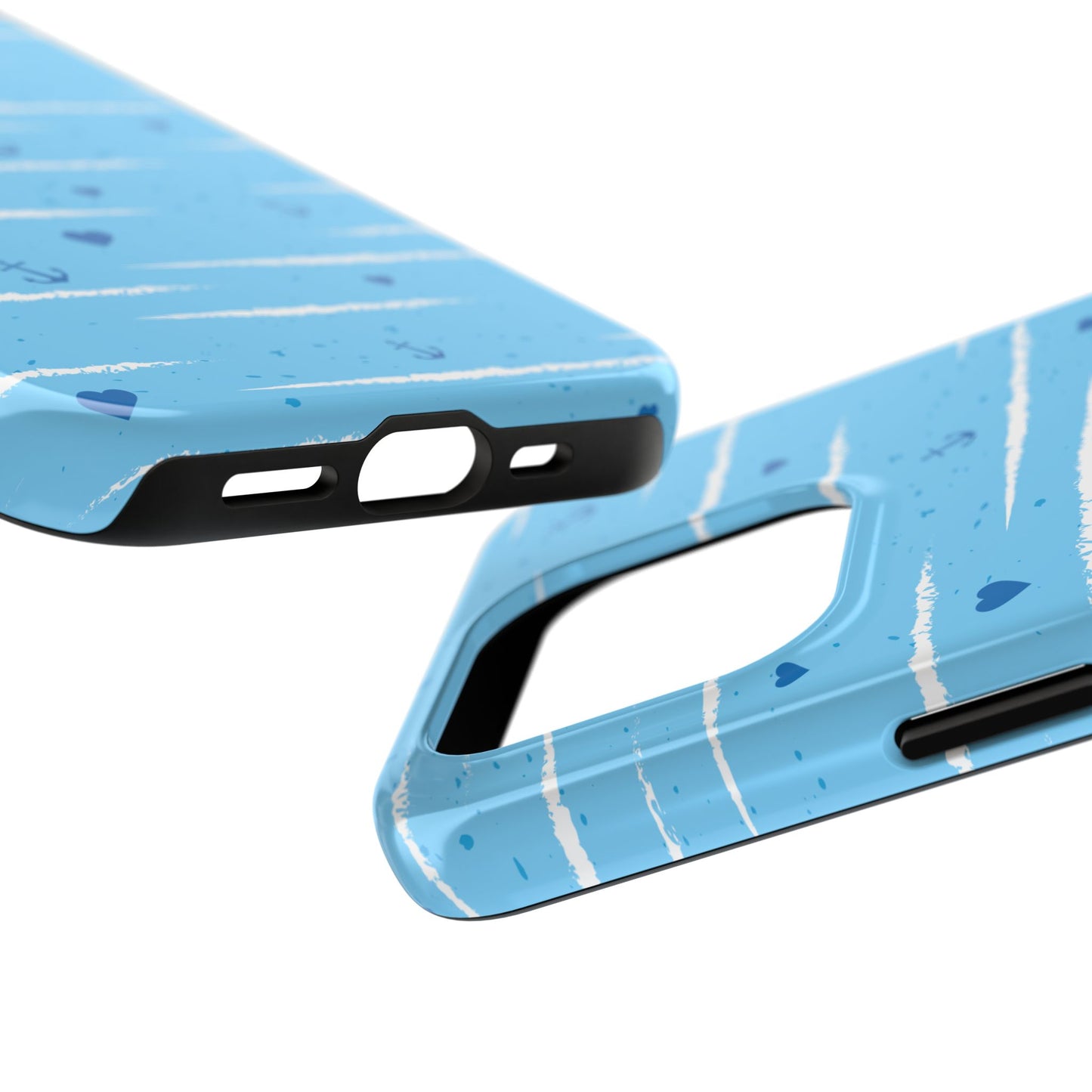Nautical Tough Phone Cases | Beach Vibes, Anchors, Gifts for Travelers, Unique Phone Accessories, Ocean-Themed Cases