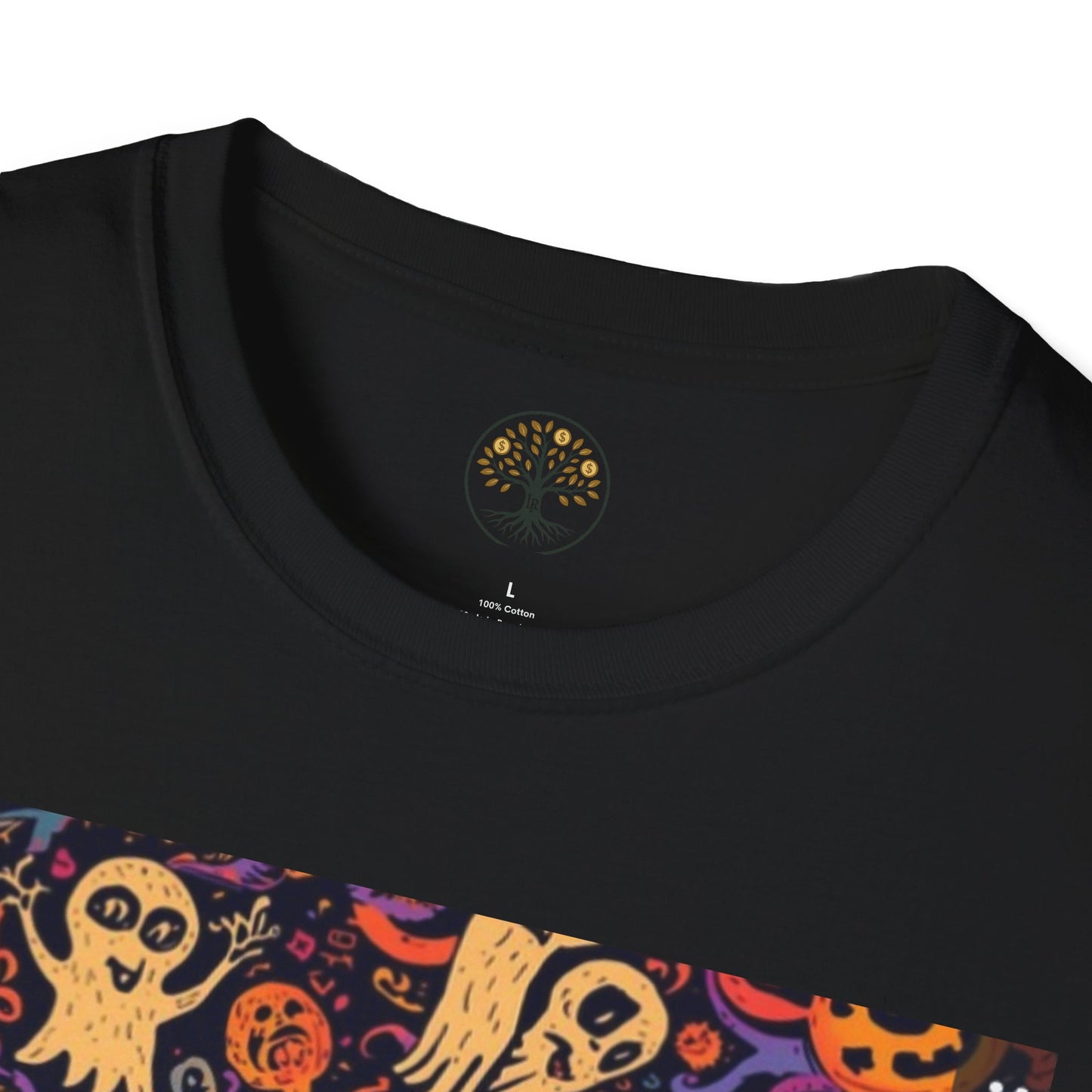 Halloween-Themed Unisex T-Shirt, Spooky Shirt, Fall Fashion, Seasonal Apparel, Trick-or-Treat Tee, Fun Halloween Wear
