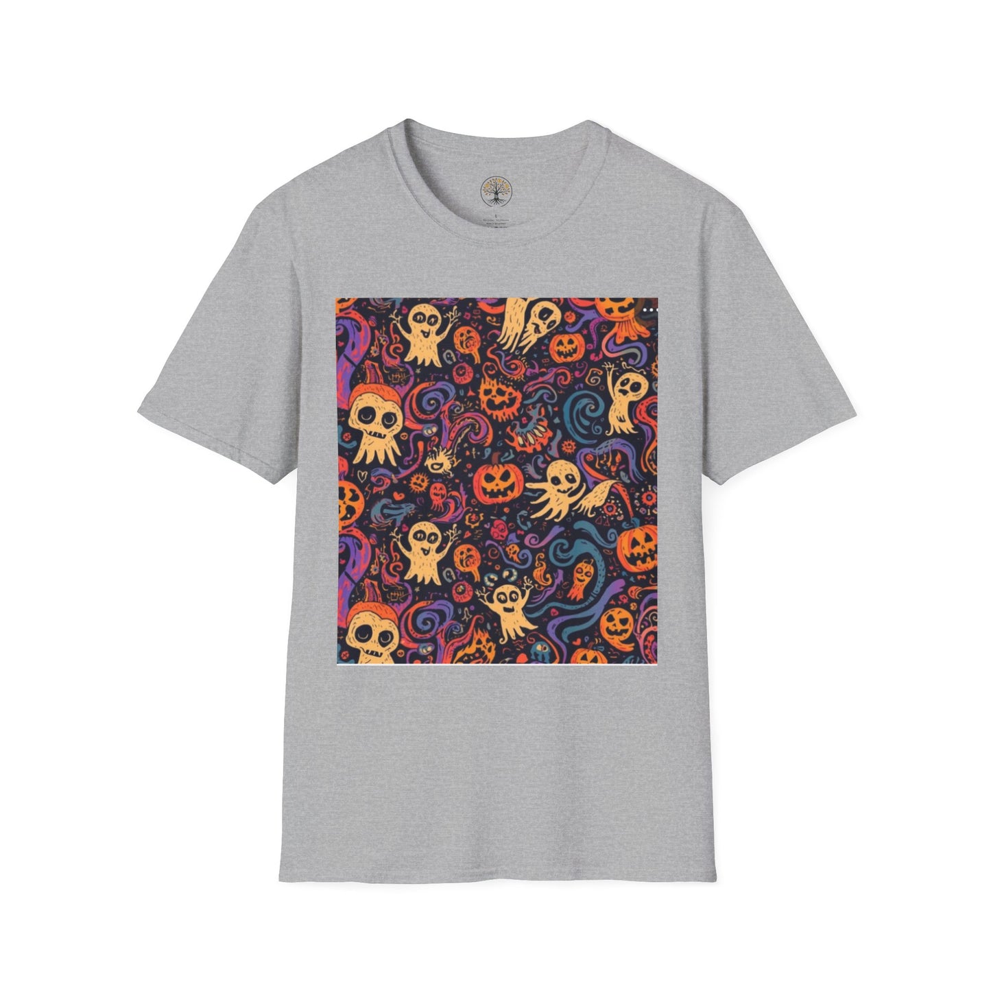Halloween-Themed Unisex T-Shirt, Spooky Shirt, Fall Fashion, Seasonal Apparel, Trick-or-Treat Tee, Fun Halloween Wear