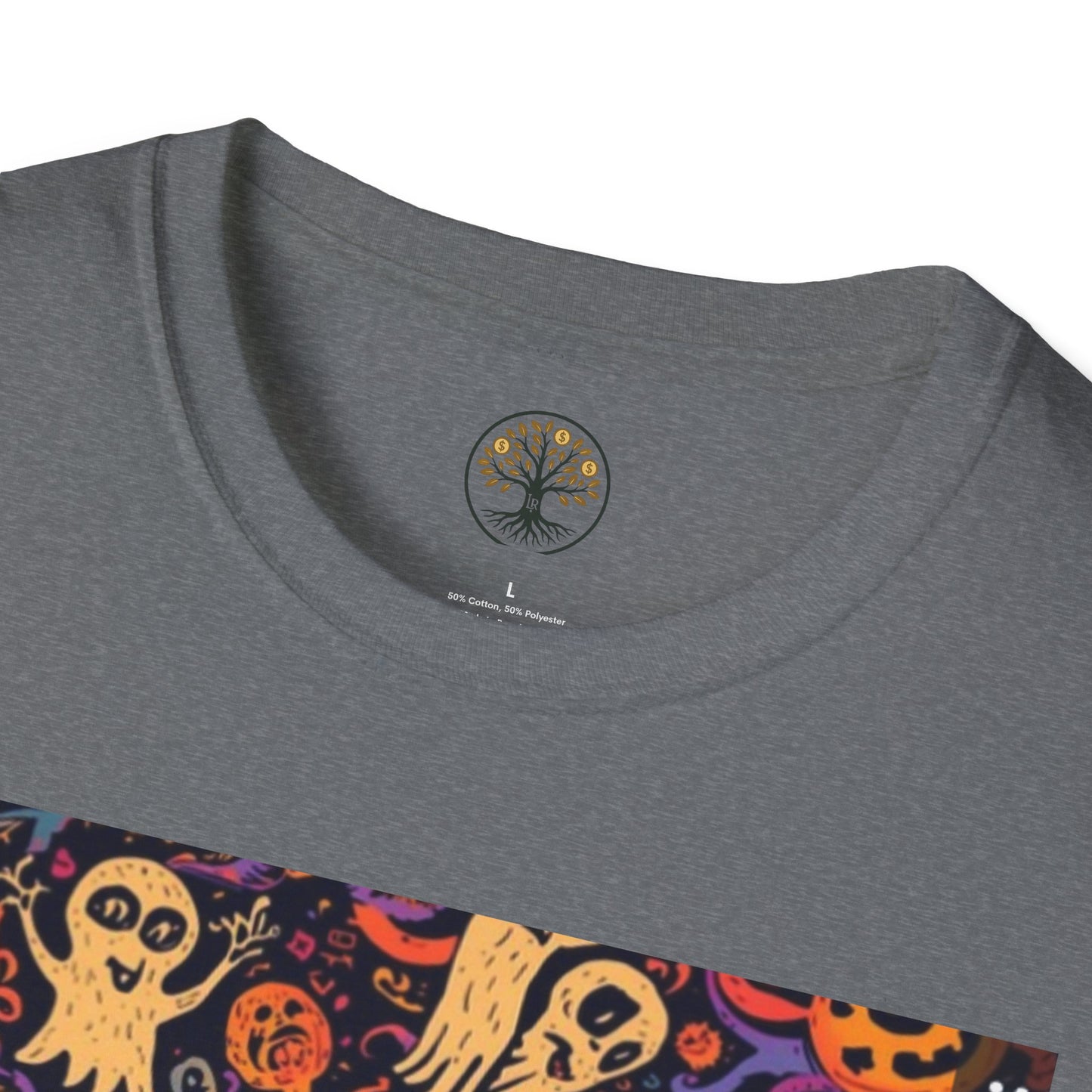 Halloween-Themed Unisex T-Shirt, Spooky Shirt, Fall Fashion, Seasonal Apparel, Trick-or-Treat Tee, Fun Halloween Wear