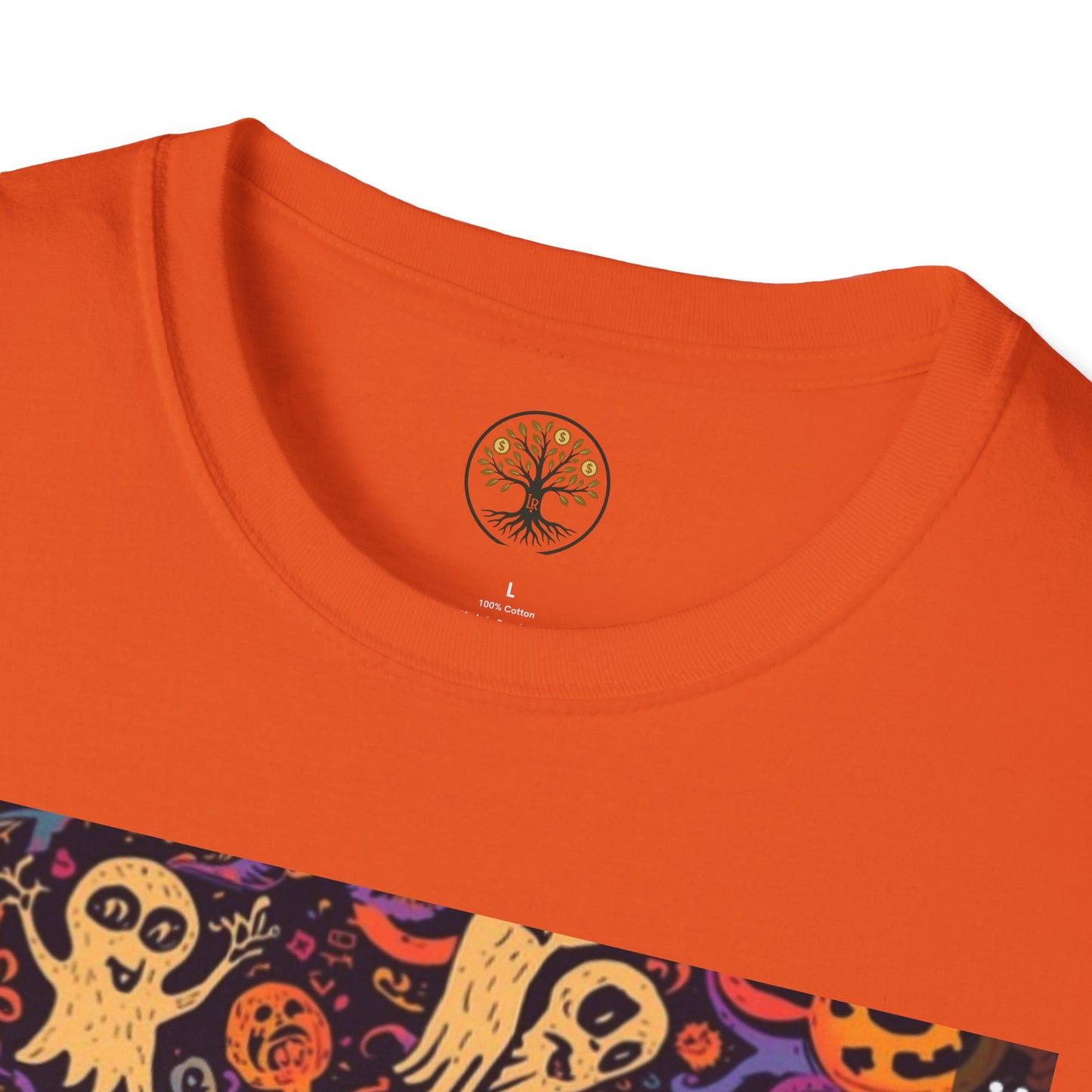 Halloween-Themed Unisex T-Shirt, Spooky Shirt, Fall Fashion, Seasonal Apparel, Trick-or-Treat Tee, Fun Halloween Wear