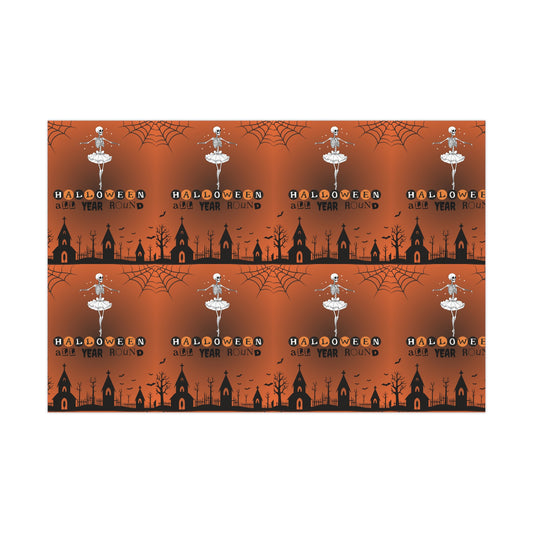 Halloween Gift Wrap Papers, Spooky Decoration, Halloween Party Supplies, Unique Wrapping Paper, Fall Celebration Essentials