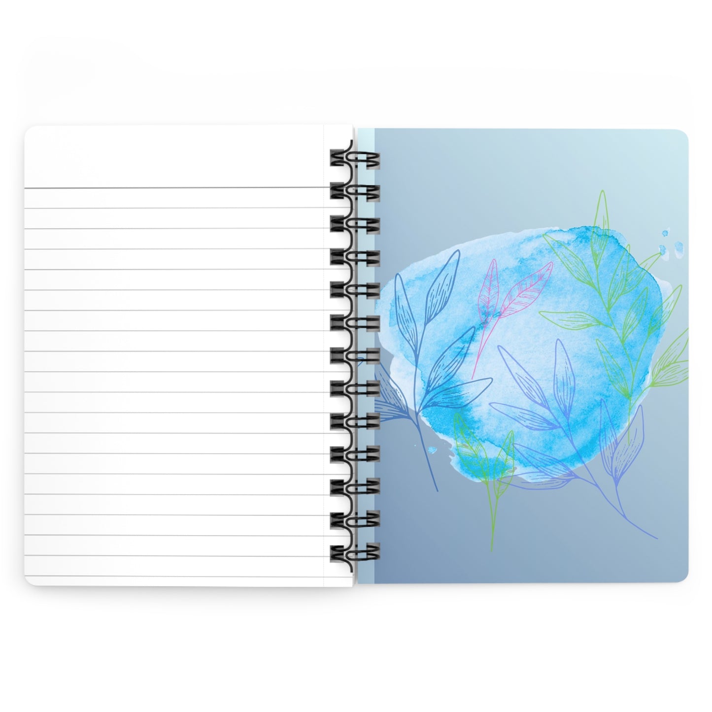Vibrant Spiral Bound Journal - Daily Journal for Reflective Writing, Gift for Writers, Art Lovers, and Note-Takers, Perfect for Self-Care