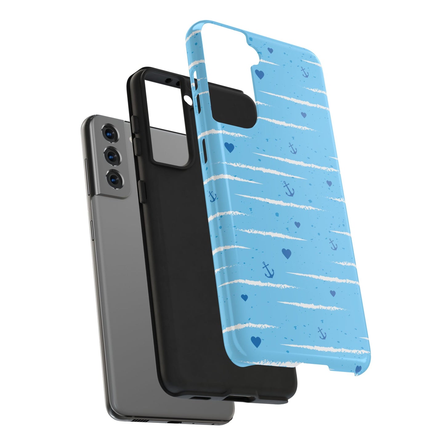Nautical Tough Phone Cases | Beach Vibes, Anchors, Gifts for Travelers, Unique Phone Accessories, Ocean-Themed Cases