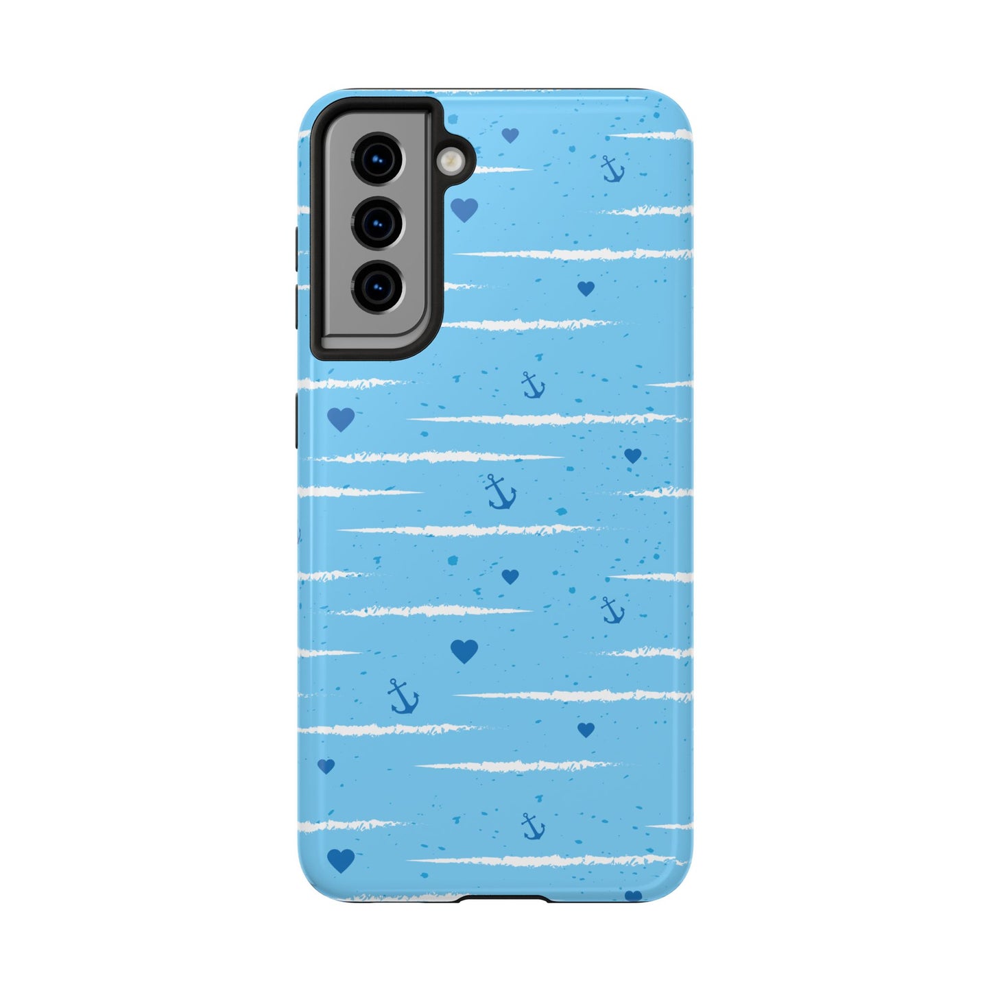 Nautical Tough Phone Cases | Beach Vibes, Anchors, Gifts for Travelers, Unique Phone Accessories, Ocean-Themed Cases