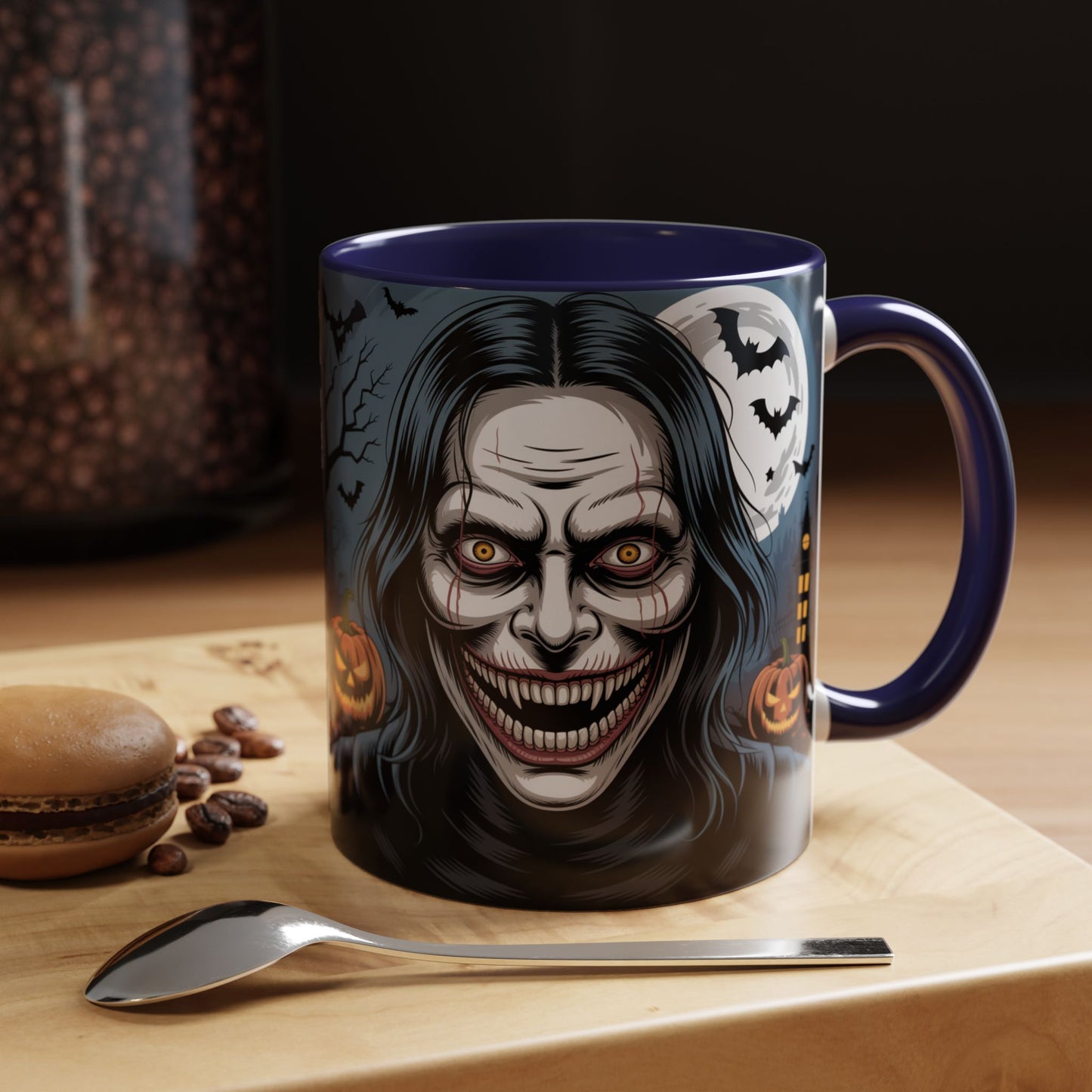 Spooky Halloween Coffee Mug - Perfect for Haunted Gatherings, Fall Celebrations, 11oz, 15oz, Trick or Treat, Coffee Lovers