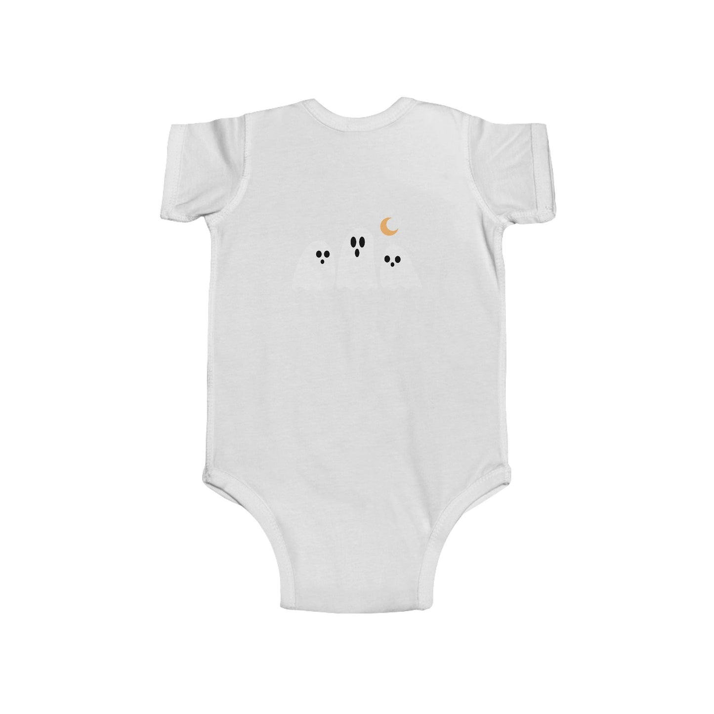 Halloween Baby Bodysuit, Spooky Infant Onesie, Cute Ghost Costume, Pumpkin Baby Outfit, Holiday Gift for New Parents