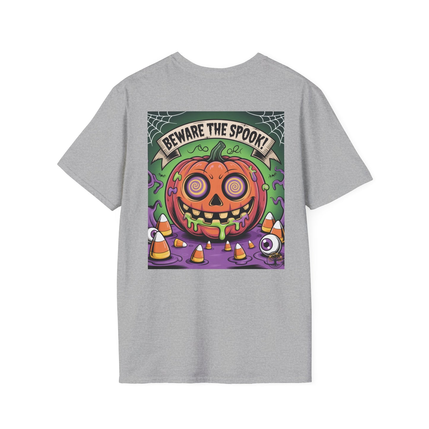 Halloween-Themed Unisex T-Shirt, Spooky Shirt, Fall Fashion, Seasonal Apparel, Trick-or-Treat Tee, Fun Halloween Wear