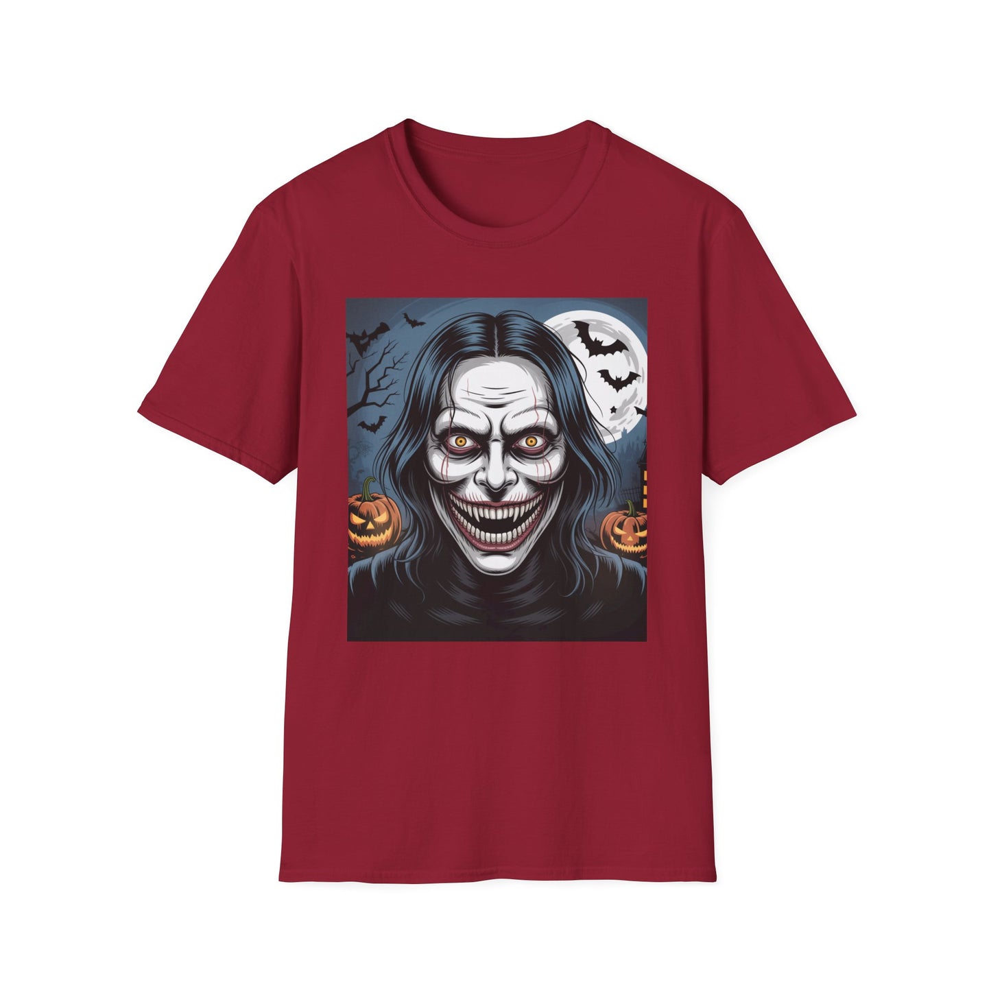 Halloween Graphic Tee, Spooky Unisex T-Shirt, October Celebration, Costume Party Shirt, Horror Fan Gift, Festive Apparel