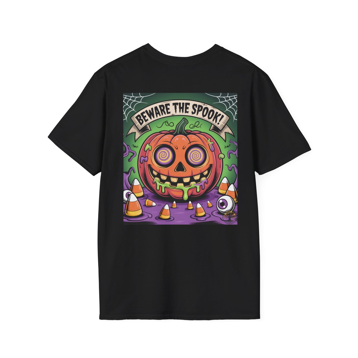 Halloween-Themed Unisex T-Shirt, Spooky Shirt, Fall Fashion, Seasonal Apparel, Trick-or-Treat Tee, Fun Halloween Wear