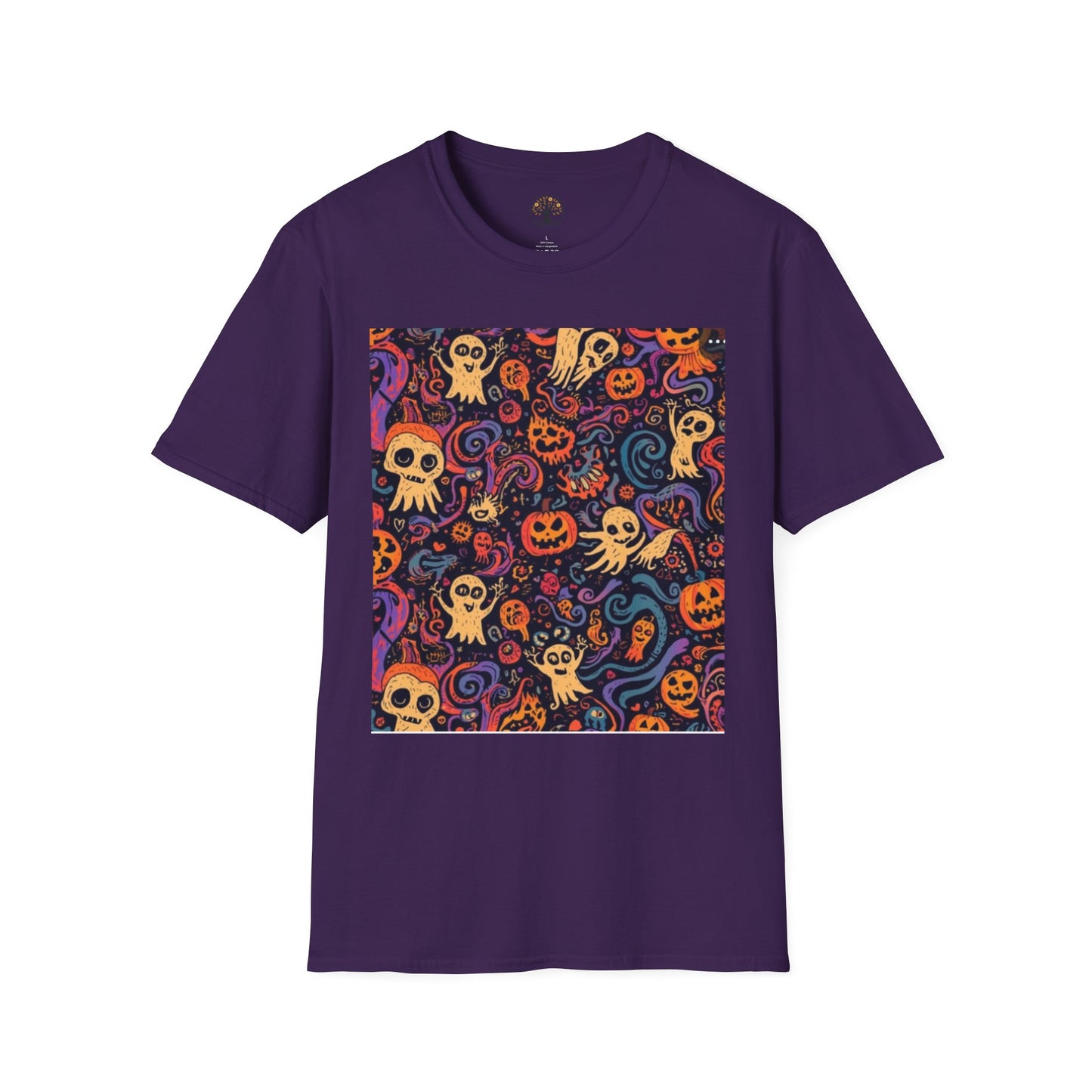 Halloween-Themed Unisex T-Shirt, Spooky Shirt, Fall Fashion, Seasonal Apparel, Trick-or-Treat Tee, Fun Halloween Wear