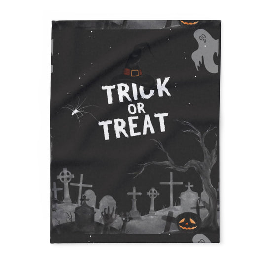 Halloween Trick or Treat  Blanket