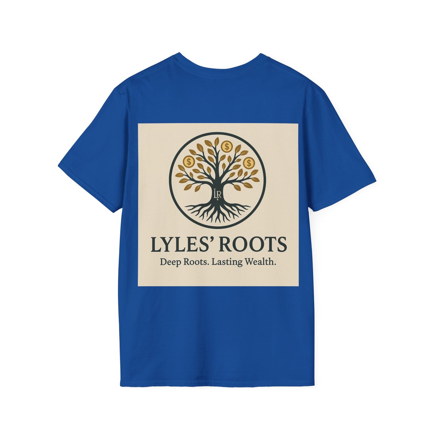 Lyles’ Roots Brand T-Shirt | Inspirational Unisex Tee for Nature Lovers, Gifts for Birthdays, Family Gatherings, Eco-Conscious Vibes