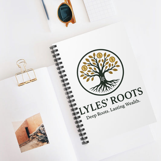 Lyles' Roots Spiral Notebook - Empower Your Ideas, Ideal for Students, Writers, Great for Note-Taking, Gifts for Graduates, [...]