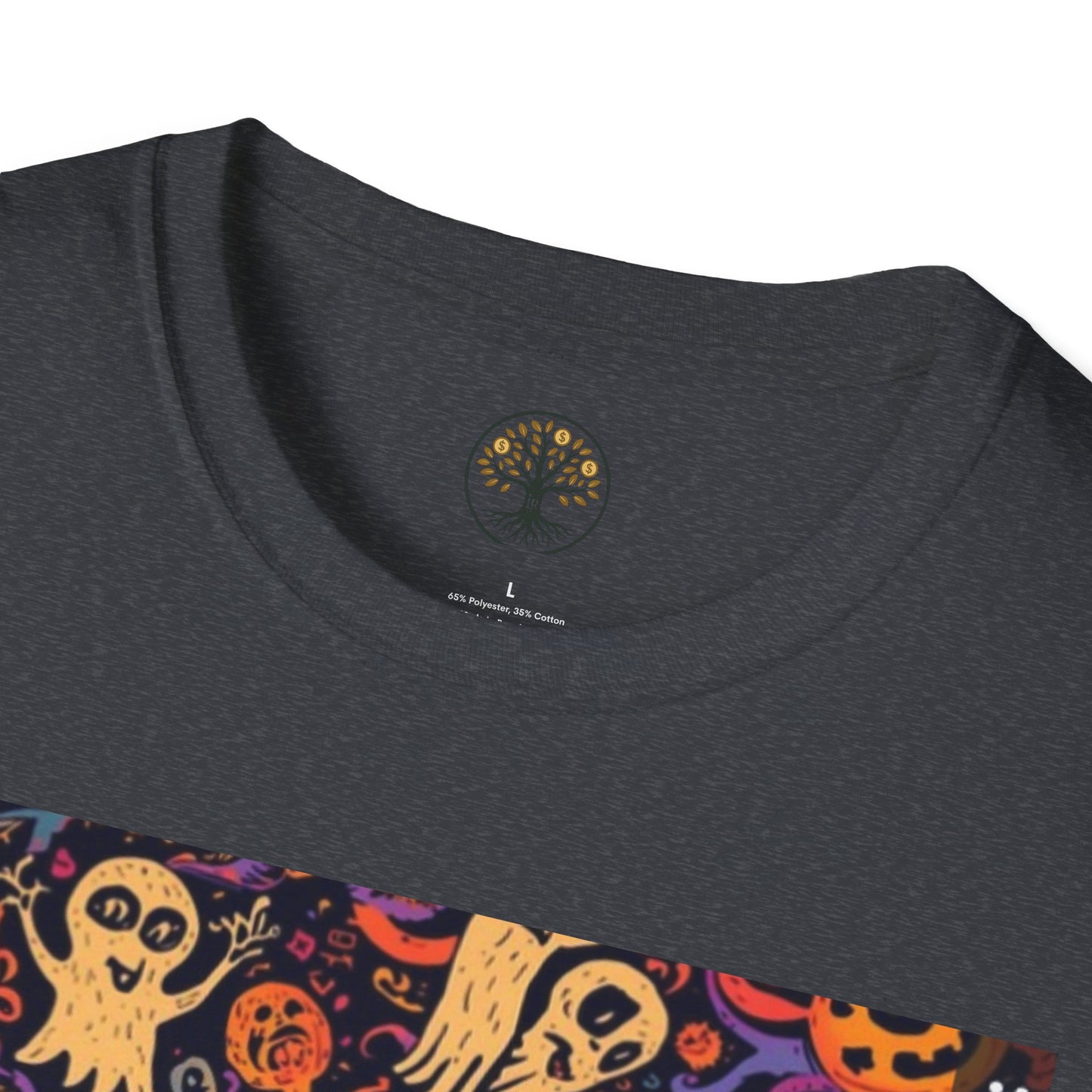 Halloween-Themed Unisex T-Shirt, Spooky Shirt, Fall Fashion, Seasonal Apparel, Trick-or-Treat Tee, Fun Halloween Wear