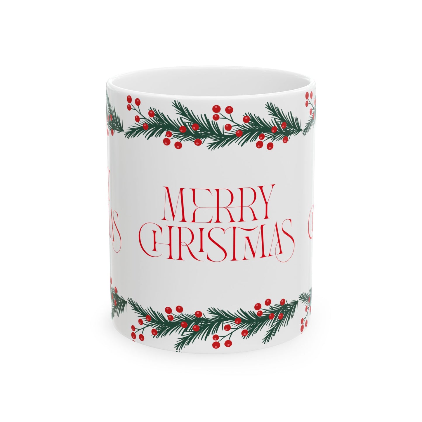 Festive Christmas Mug - Perfect Holiday Gift, Seasonal Drinkware, Coffee Cup, Merry Christmas Decor, Winter Beverage