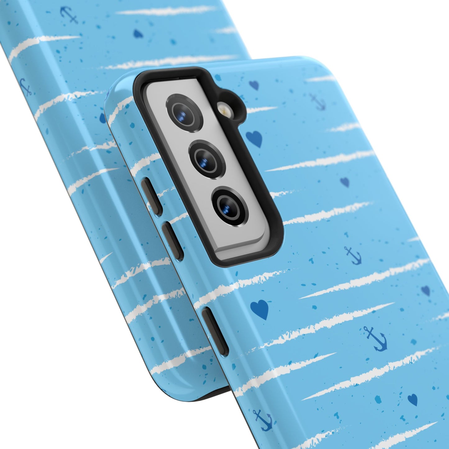 Nautical Tough Phone Cases | Beach Vibes, Anchors, Gifts for Travelers, Unique Phone Accessories, Ocean-Themed Cases