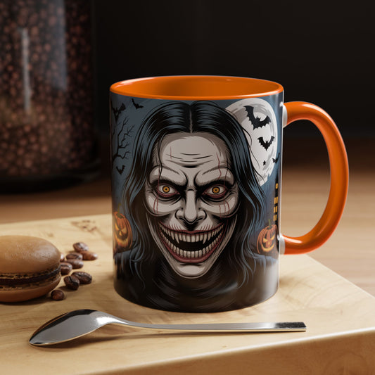 Spooky Halloween Coffee Mug - Perfect for Haunted Gatherings, Fall Celebrations, 11oz, 15oz, Trick or Treat, Coffee Lovers