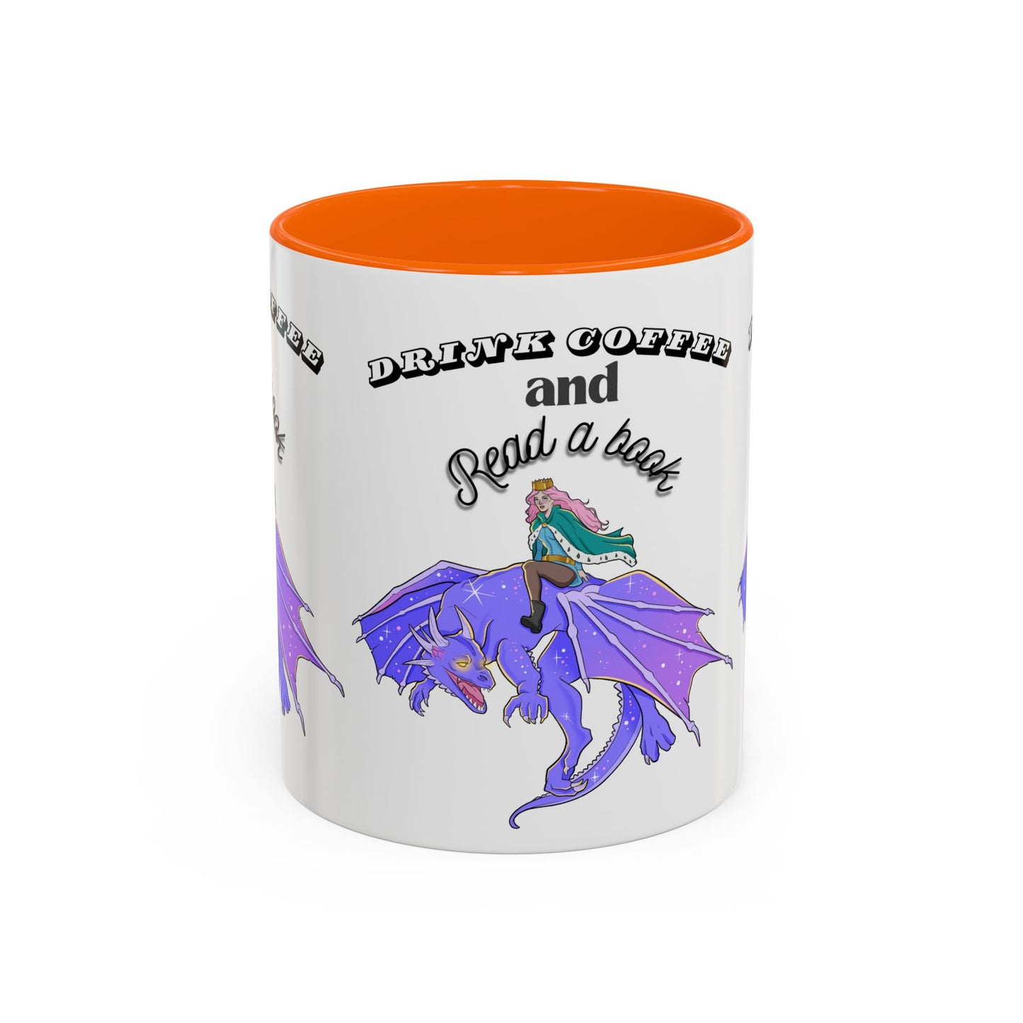 Whimsical Dragon Coffee Mug: Drink Coffee and Read a Book | Fantasy Gift for Book Lovers, Unique Home Decor, Perfect for Readers and [...]