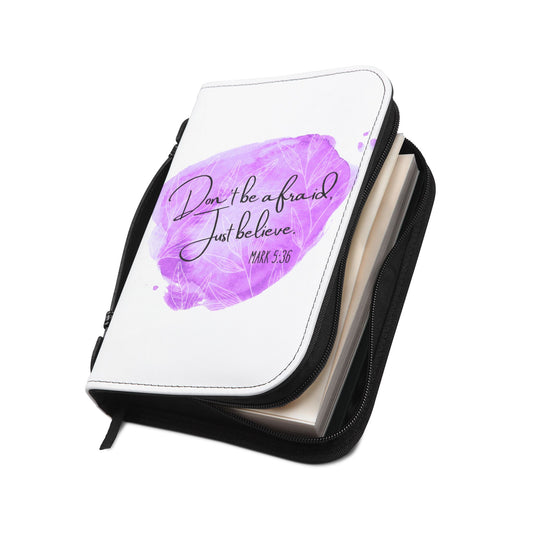 Copy of Elegant Bible Cover with Inspiring Quotes and Floral Designs, Religious Gift, Christian Notebook Case, Scripture Protector, [...]