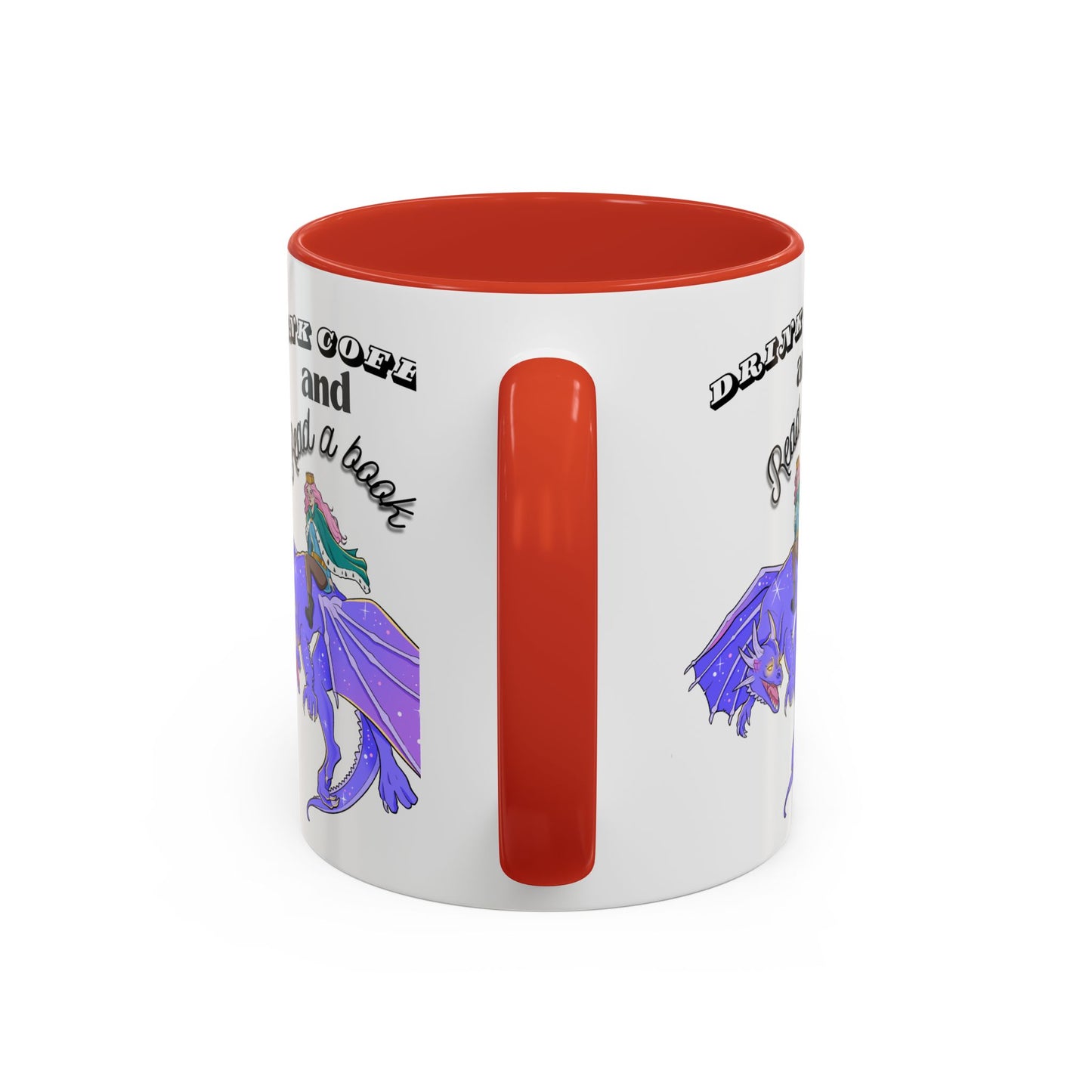 Whimsical Dragon Coffee Mug: Drink Coffee and Read a Book | Fantasy Gift for Book Lovers, Unique Home Decor, Perfect for Readers and [...]