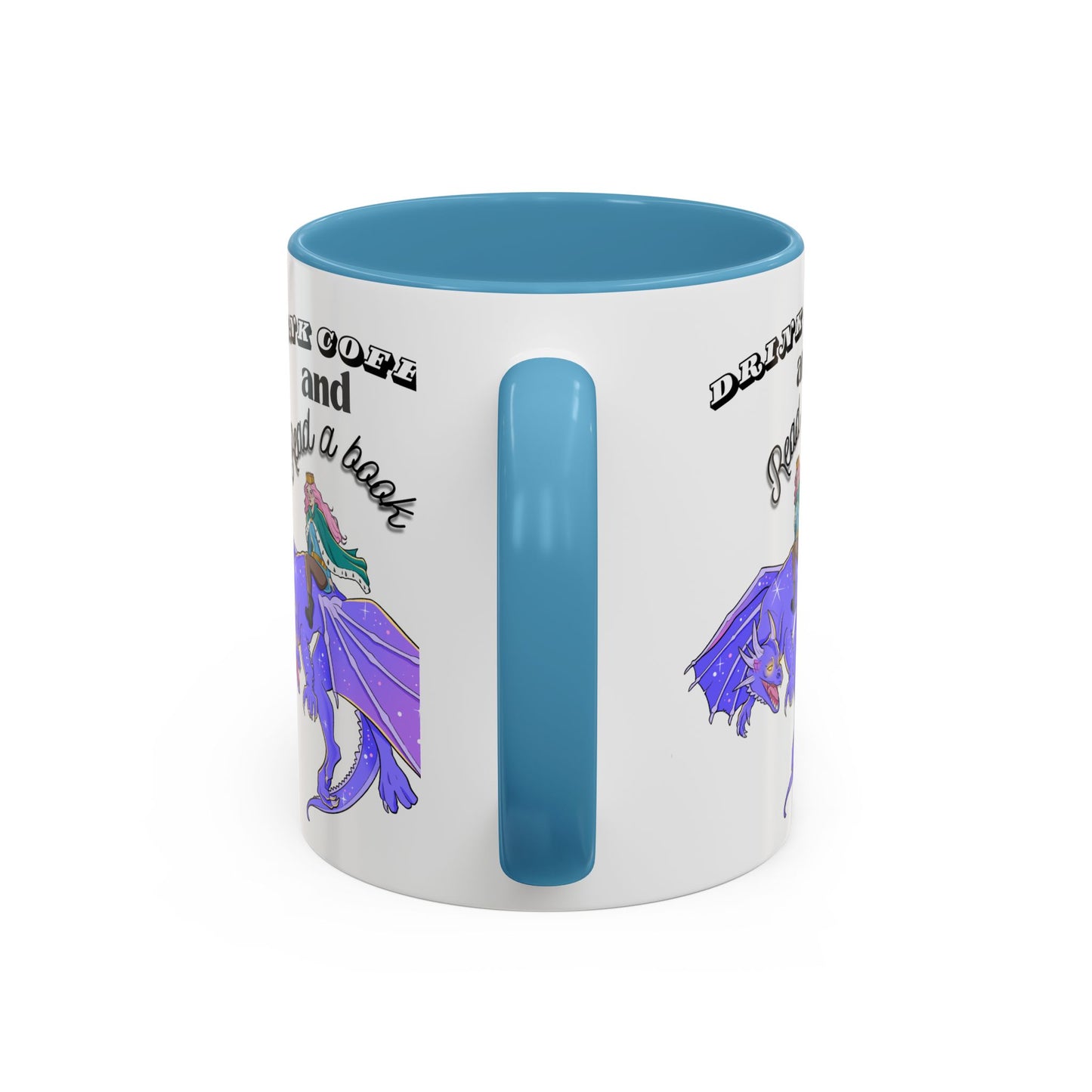 Whimsical Dragon Coffee Mug: Drink Coffee and Read a Book | Fantasy Gift for Book Lovers, Unique Home Decor, Perfect for Readers and [...]