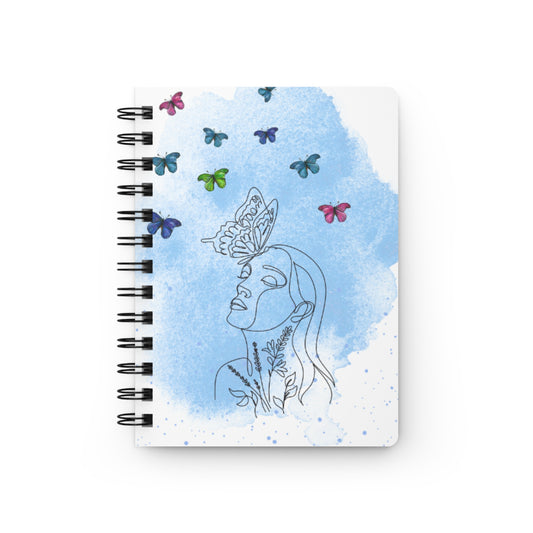 Vibrant Spiral Bound Journal - Daily Journal for Reflective Writing, Gift for Writers, Art Lovers, and Note-Takers, Perfect for Self-Care
