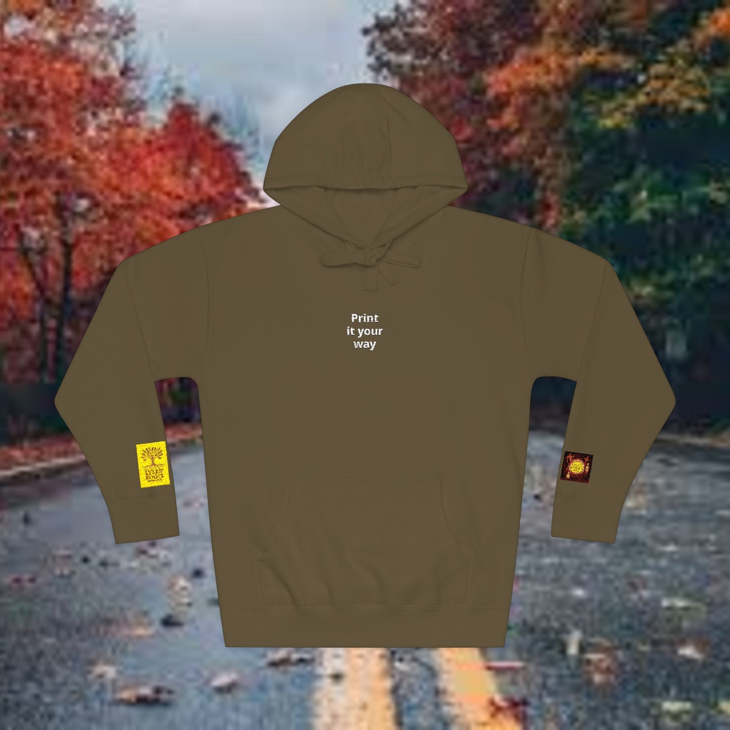 Customizable Hoodie — Cozy Fleece Pullover