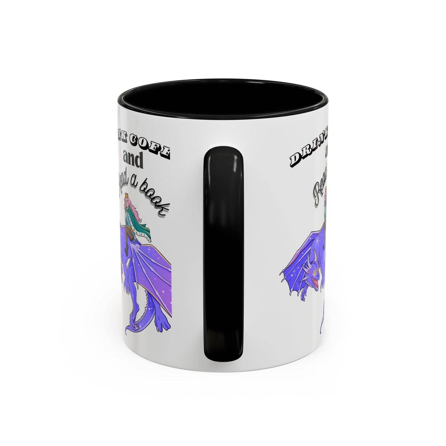 Whimsical Dragon Coffee Mug: Drink Coffee and Read a Book | Fantasy Gift for Book Lovers, Unique Home Decor, Perfect for Readers and [...]