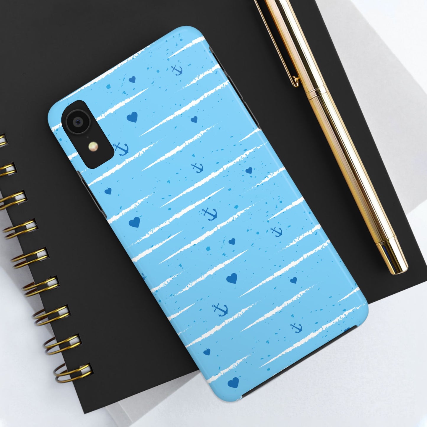 Nautical Tough Phone Cases | Beach Vibes, Anchors, Gifts for Travelers, Unique Phone Accessories, Ocean-Themed Cases