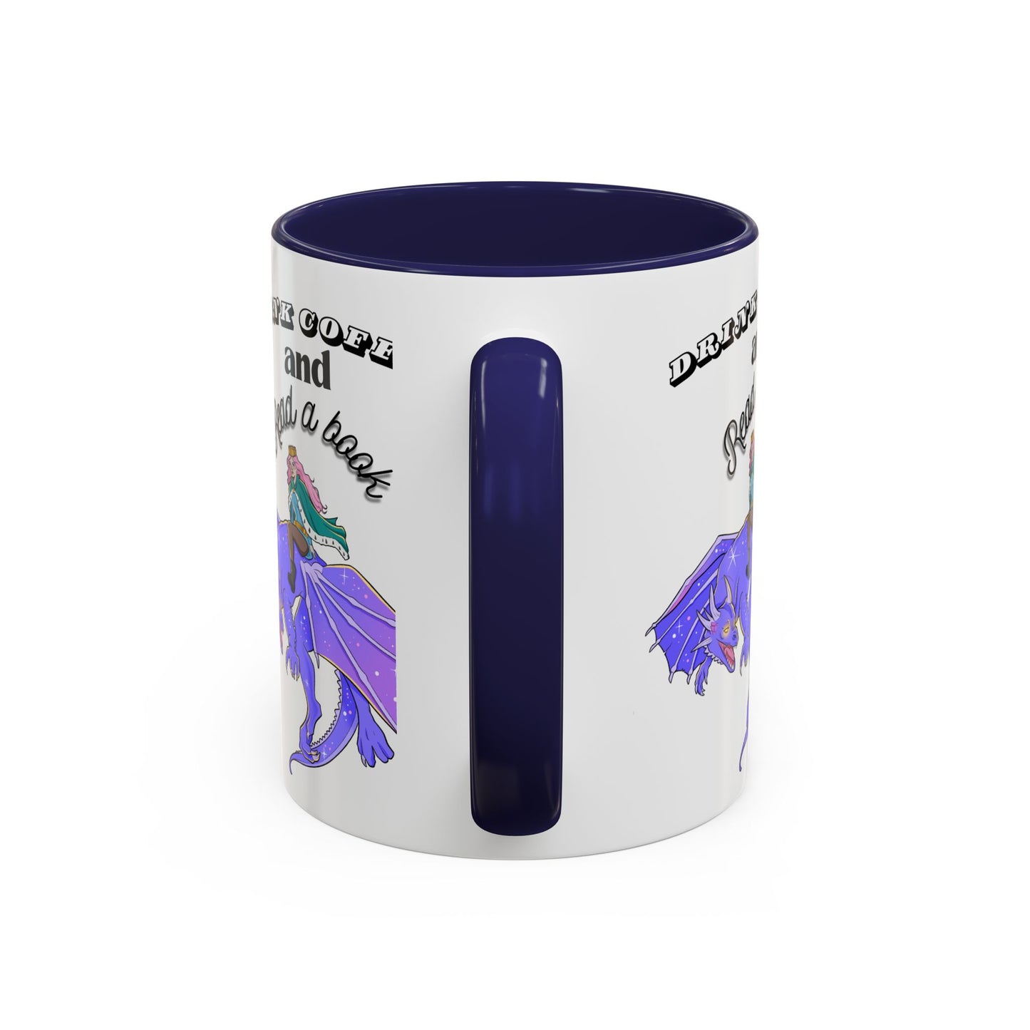 Whimsical Dragon Coffee Mug: Drink Coffee and Read a Book | Fantasy Gift for Book Lovers, Unique Home Decor, Perfect for Readers and [...]
