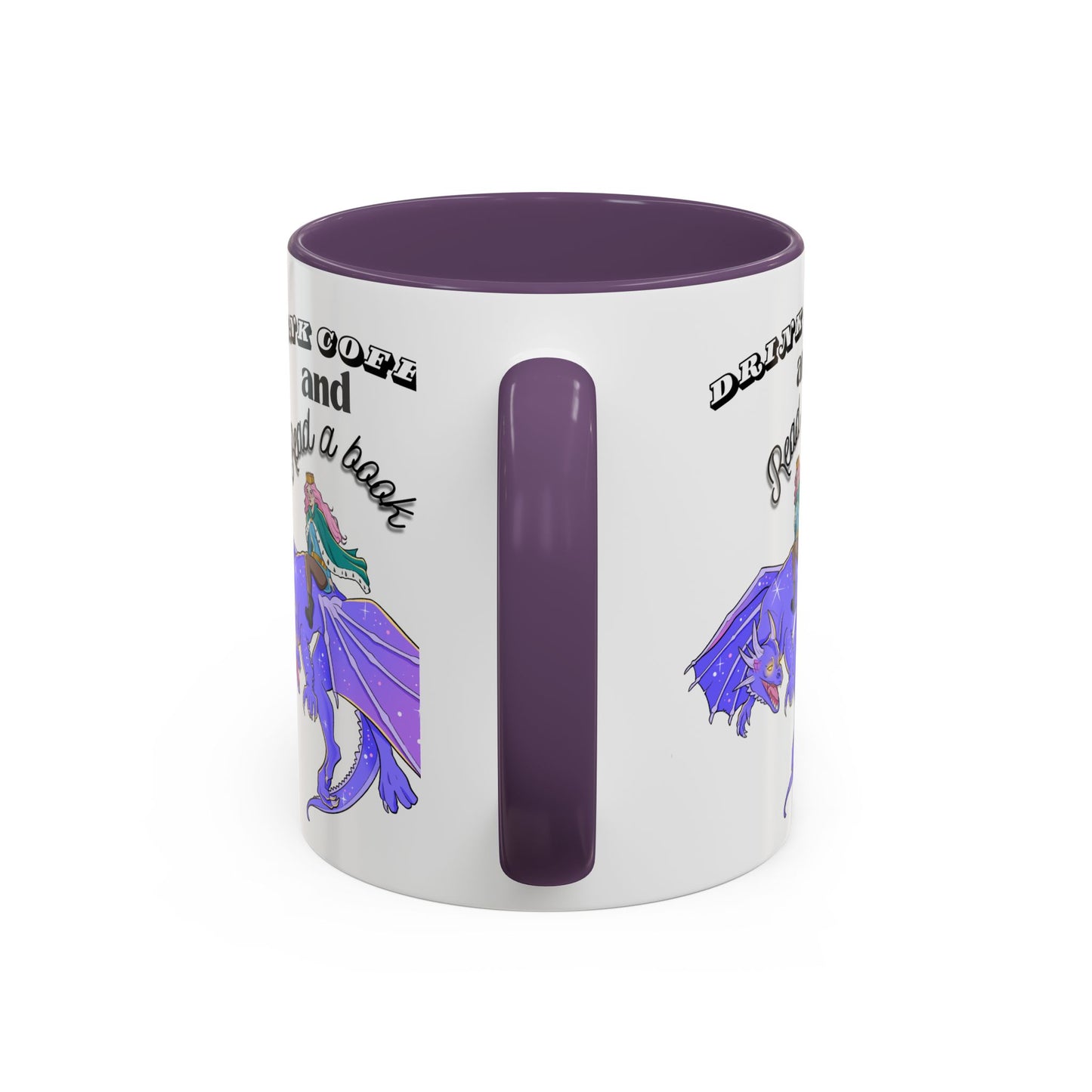 Whimsical Dragon Coffee Mug: Drink Coffee and Read a Book | Fantasy Gift for Book Lovers, Unique Home Decor, Perfect for Readers and [...]